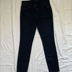 Dark blue skinny jeans by Ann Taylor